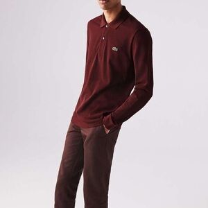 Lacoste Men’s L/S Mesh Button down shirt